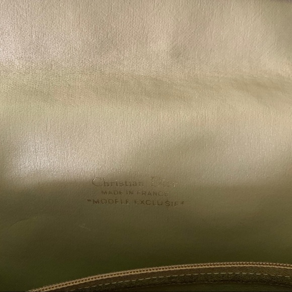 Vintage Christian Dior honeycomb monogram purse - Picture 7 of 16